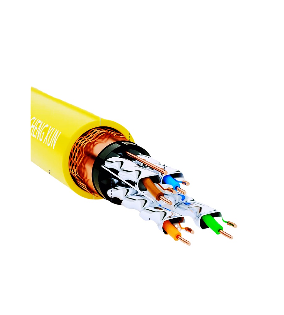 Qualityokary hilli açyk pişik 8 SFTP köpçülikleýin kabel (3)